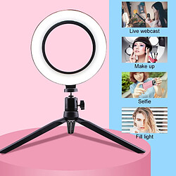 Avis Universal 26 cm Photomètre Lumière LED Trépied Anneau Lumière Vidéo Live Photo Studio Selfie Stick Maquillage Lampe pour téléphone mobile | Clignotant Selfie Lampe pour téléphone mobile