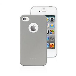 Moshi Coque de protection pour iPhone 4/4S iGlaze TITANE Gris