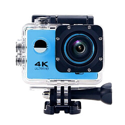 Yonis Caméra sport waterproof+64 Go Caméra Étanche 4K Sport Ecran LCD 2' Pouces Option Slow Motion Wi-Fi HDMI Bleu + SD 64Go YONIS