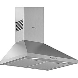 Hotte décorative murale 60cm 360m3/h inox - dwp64bc50 - BOSCH