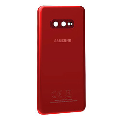 Avis Samsung Vitre arrière pour Samsung Galaxy S10e Original Service Pack Rouge