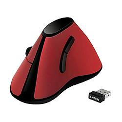 Logilink Souris sans fil verticale pour droitier (Noir)/Rouge LOGILINK Souris sans fil verticale pour droitier (Noir)/Rouge