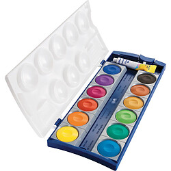 Pelikan Boîte de peinture standard d'école K12, 12 couleurs () 