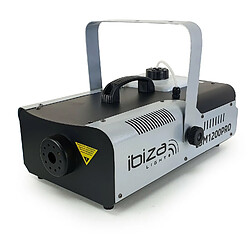 Ibiza Light LSM 1200PRO Machine à fumée programmable avec DMX - 2 télécommandes - 1200W