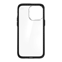 Speck Coque Presidio Perfect Clear Geo pour iPhone 14 Pro Max Noir transparent 