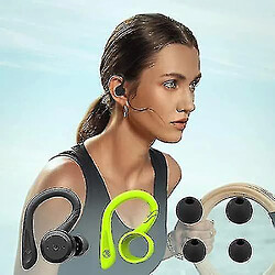 Acheter Universal Ecouteurs sport TWS casque True Wireless Bluetooth 5.0 Sports Earbuds, IPX7 étanche à l'eau machine rouge @