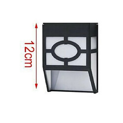 Tradex MURALE LED À ÉNERGIE SOLAIRE MURALE 12 CM POUR JARDINS 2003002