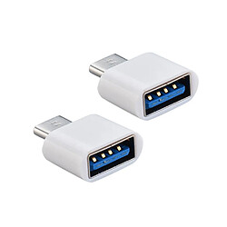 PHONECARE Adaptateur Data Transfer + Charger - USB To Type C