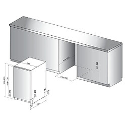 Avis Lave-vaisselle Hotpoint Ariston HSIE2B19 (45 cm, 10 cts, Tout intégré)