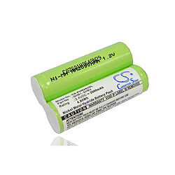 Batterie Ni-MH vhbw 2000mAh (2.4V) pour rasoir Schick F34, F40, WR5000, WR7000, WR9000 