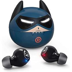 Universal Cronas enfants bouchons d'oreilles sans fil halloween mignon petit diable casque enfant adulte bruit réduit 