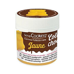 Scrapcooking Colorant alimentaire liposoluble Color'choco 5 g - jaune