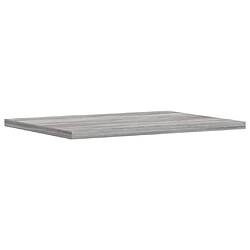 Avis vidaXL Étagères murales 4 pcs sonoma gris 40x30x1,5 cm bois ingénierie