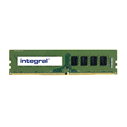 Integral 32GB DIMM DDR4 2666MHZ PC4-21300 UNBUFFERED NON-ECC 1.2V 2GX8 CL19 INTEGRAL 32GB DIMM DDR4 2666MHZ PC4-21300 UNBUFFERED NON-ECC 1.2V 2GX8 CL19