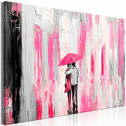 Paris Prix Tableau Imprimé Umbrella in Love Wide Pink 60 x 90 cm 