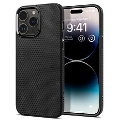 Spigen Sgp Spigen Liquid Air Coque Compatible avec iPhone 14 Pro - Noir Mat 