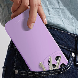 Avis Roar Coque pour iPhone 16 Pro Silicone Mat Soft Touch Caméra Protégée Violet