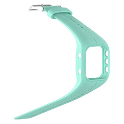 Wewoo Bracelet pour montre connectée en silicone Smart Watch POLAR A300 vert menthe