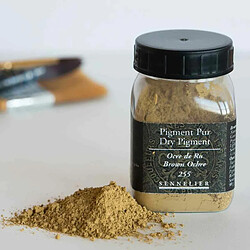 Avis Raphael Pigment pour création de peinture - pot 90 g - Ocre de ru