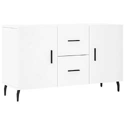 Maison Chic Buffet,Meuble de Rangement,commode pour salon,Cuisine blanc 100x36x60 cm bois d'ingénierie -MN69977