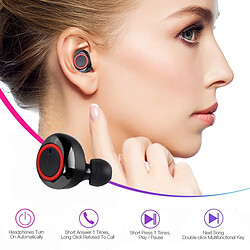 GUPBOO Casque Bluetooth Y50Pro, TWS, étanche, avec micro pas cher