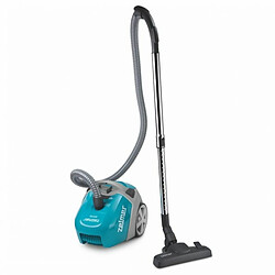 Zelmer Antek ZVC3501T, Aspirateur traîneau avec Sac, Plastique et Acier Inoxydable, Turquoise