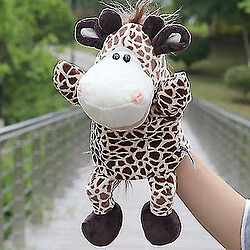 Universal Migne Animal Hand Puppet Enfants Gants de jouets éducatifs interactifs 30 cm 