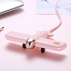 Wewoo HUB USB 5V 0.5A 4 interfaces USB Concentrateur de données Air Extender One (rose)