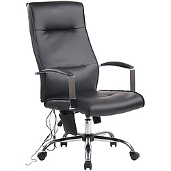 Non Chaise de bureau Portland en simili cuir avec fonction massage