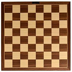 Échecs et dames Fournier Bois 40 x 40 cm 