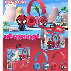 Avis Universal Casque bluetooth spiderman pliable