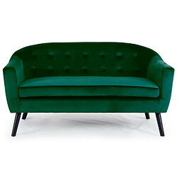 Paris Prix Canapé Scandinave Velours Lopy 157cm Vert