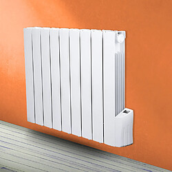 Radiateur inertie fluide 1500W 9 éléments - Warm Tech pas cher