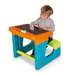 Smoby Table à dessin pour enfants Bleu 028077