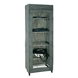 Paris Prix Armoire Penderie Design Vêtements 60cm Gris 