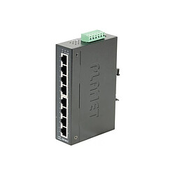 Planet Technology Corp Planet Switch Indust Gigabit -40/75° - 8 ports 10/100/1000