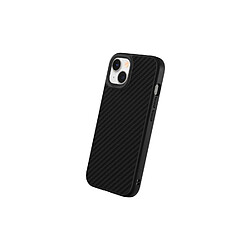 RHINOSHIELD coque compatible avec [iPhone 15] SolidSuit - coque fine avec technologie d'absorption des chocs et finition premium mate - Carbone