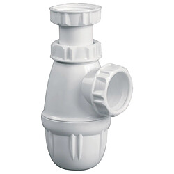 siphon lavabo - réglable - diamètre 32 mm - blanc - nf - altech 61030000134 