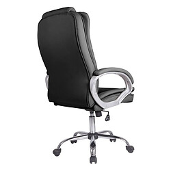 Vs Venta-Stock Fauteuil de bureau KAREN noir. Hauteur d'assise: 48-58 cm.