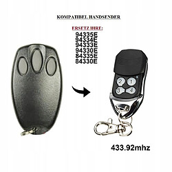 GUPBOO Télécommande Universelle de Rechange pour porte de garage télécommandée 94335E 433.92mhz