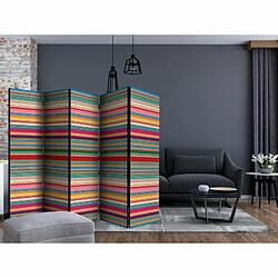 Paris Prix Paravent 5 Volets Subdued Stripes 172x225cm