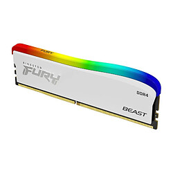 Kingston Memory DDR4 Fury Beast RGB 8GB(1* 8GB)/3200 CL16 white