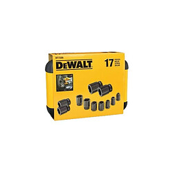 Coffret 16 douilles à chocs Dewalt DT7506