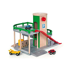 Brio Parking Garage Miniature avec Circuits Rail / Route Multicolore