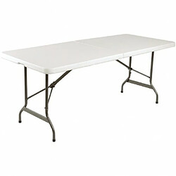 Table Pliable au Centre Blanche 1829 mm - Bolero