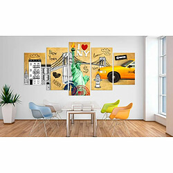 Paris Prix Tableau Imprimé I Love New Jork City 100 x 200 cm