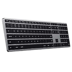 Avis Satechi Clavier SLIM X3 Bluetooth USB-C QWERTY Rétroéclairé avec Pavé Numérique Gris