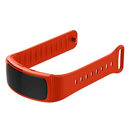 Acheter Wewoo Bracelet pour montre connectée en silicone Samsung Gear Fit2 SM-R360taille de la dragonne 150-213mm Orange