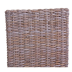 Acheter Decoshop26 Lot de 2 chaises de salle à manger Kubu Rattan design rustique rotin marron 04_0000178