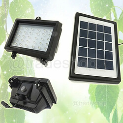 Tradex 30 LED PANNEAU SOLAIRE RECHARGEABLE IP65 3W 5V